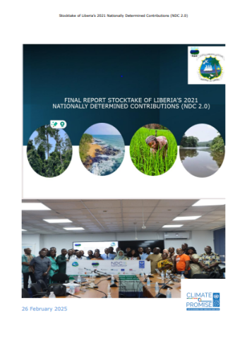 Stocktake of Liberia’s 2021 Nationally Determined Contributions (NDC 2.0)